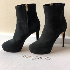 Jimmy Choo suede boots